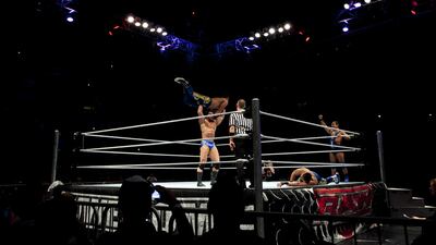 WWE’s RAW World Tour at Zayed Sports City in Abu Dhabi. Christopher Pike / The National