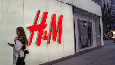 Swedish high-street fashion brand H&M comes seventh. Getty Images