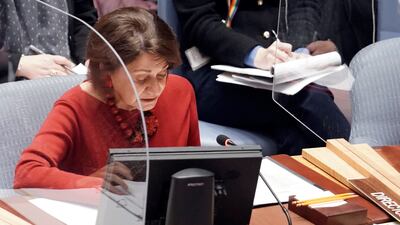 UN official Rosemary DiCarlo urged Iran to reverse steps taken in contravention of the 2015 nuclear deal. AP