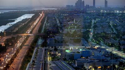 The Abu Dhabi skyline and Khaleej Al Arabi street. Keren Bobker says a company cannot refuse to accept a resignation. Silvia Razgova / The National