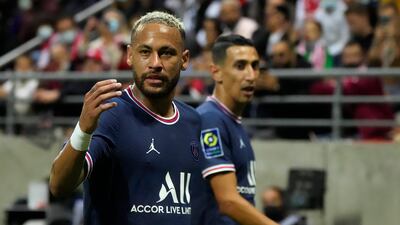 Neymar - 7, Showed his technical brilliance plenty of times, even if it wasn’t always in the most productive way. AP