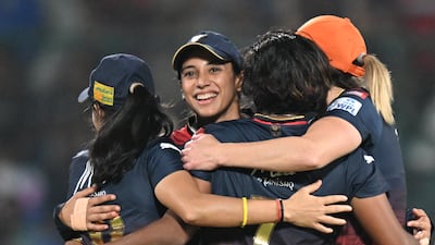 Royal Challengers Bengaluru defeated Delhi Capitals in the Women's Premier League final in Delhi on March 17, 2024. AFP