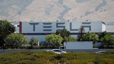 The Tesla factory in Fremont, California. Deliveries are one of the most closely-watched metrics at the company. Reuters