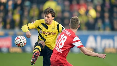 Mats Hummels has put his Dortmund future in doubt by claiming he could leave at the end of the season. Uli Deck / AFP