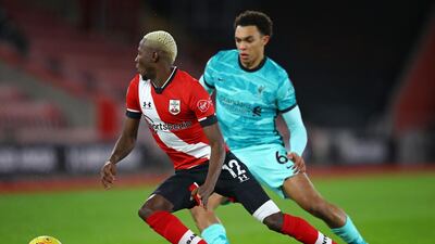 Moussa Djenepo - 6. The Malian caused trouble by running directly at the defence but picked up an injury on one of his dribbles. Limped off after 32 minutes to be replaced by Tella. AFP