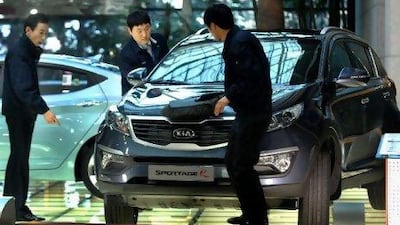 Hyundai executives are looking for a substantial jump in sales this year, aiming to sell 6.33 million cars and SUVs.