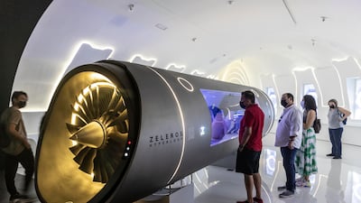 The company is also working on passenger pods that will carry between 50 to 200 passengers.