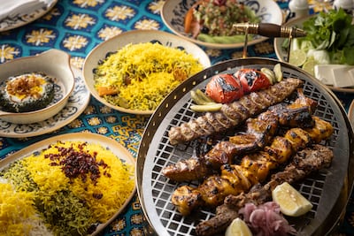 Iranian restaurant Shabestan opened in 1984. Antonie Robertson/The National