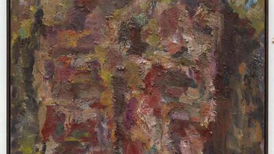 A 1994 painting by Marwan. Sfeir-Semler Gallery, Beirut/Hamburg