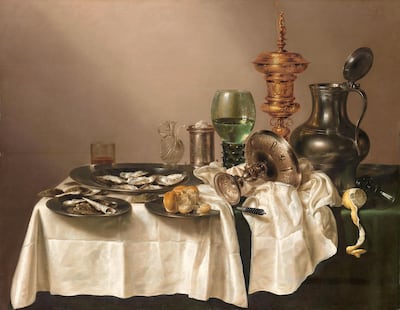 Still Life with a Gilt Cup, Willem Claesz. Heda, 1635. Courtesy Rijksmuseum