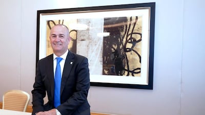 Felipe Moreno says the partnership with MBuzzsport is the biggest deal in the club’s 80-year history. Victor Besa for The National