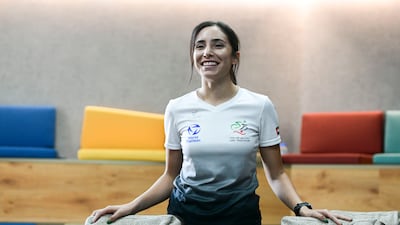 Hana Al Nabulsi is set to compete at Abu Dhabi World Triathlon Finals. Khushnum Bhandari / The National