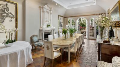 A dining space