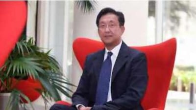 John Tu, Co-Founder and CEO of Kingston Technology and current member of the Forbes 400 list of richest Americans, on the third day of Gitex Technology Week.