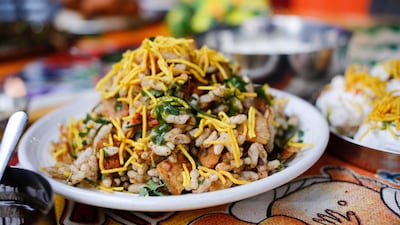 Chai Pani serves up classic Indian street food such as bhel puri. Photo: Molly Millroy
