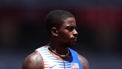 Trayvon Bromell of Team United State.