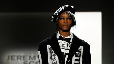 The Jeremy Scott autumn/winter 2019 show during New York Fashion Week on February 8, 2019. EPA
