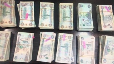 Dubai Police captured the gang responsible for orchestrating a Dh4 million theft. Courtesy Dubai Police