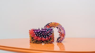 Samudio hopes that through his designs, buyers will appreciate the beauty of coral reefs and will think twice before polluting ocean water. Alex Atack for The National