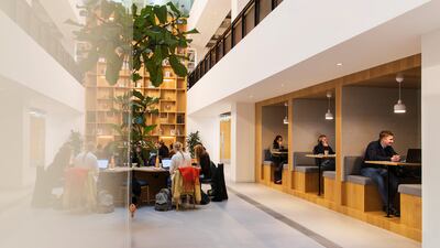 An office workspace in London. Reuters