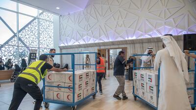 Residents from across the UAE are offering a helping hand by donating essential items to Palestinians affected by the war