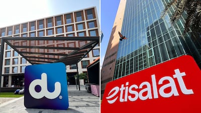 Telecom operators du and etisalat are pushing ahead with plans to help the UAE achieve its 6G ambitions. Photos: du / etisalat
