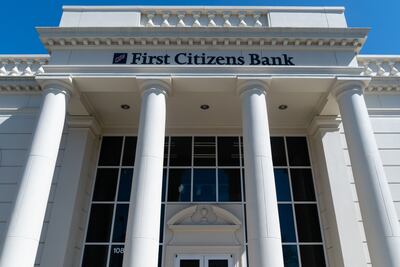 First Citizens will purchase about $72 billion of SVB's assets at a discount of $16.5 billion, the FDIC said. Bloomberg