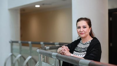 Suaad Awadh Hasan, director of nursing at the Ministry of Health and Prevention, has urged other Emiratis to consider a career in nursing. Victor Besa for The National
