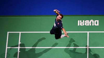 Jan O World in focus — best photos for December 7, 2015 Jorgensen of Denmark hits a return to Chen Long of China during their men’s singles match as part of the Dubai World Superseries Finals badminton tournament in Dubai. Marwan Naamani / AFP