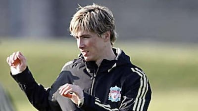 Fernando Torres, the Liverpool striker, has missed the Reds' last five games.