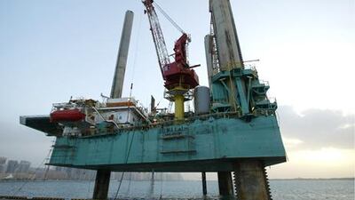 Oil continues to provide the major share of Abu Dhabi's economic wealth. Mike Young / The National