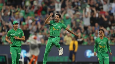Haris Rauf was replaced by Dale Steyn in the Melbourne Stars playing XI but is back with a bang. Getty Images