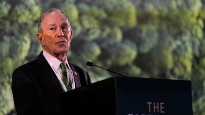 Former New York City mayor Michael Bloomberg owns about 88 per cent of Bloomberg LP, which has an estimated annual revenue of more than $12 billion. AP