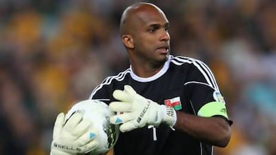 Oman and Wigan Athletic goalkeeper Ali Al Habsi.