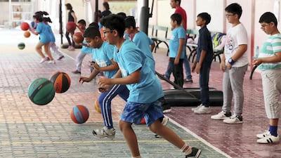 Schools said they are ready to return in September, but anticipate significant changes to the school day and more learning from home. Pawan Singh / The National