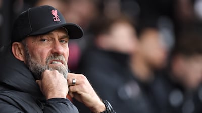 Liverpool coach Jurgen Klopp watches the action. EPA