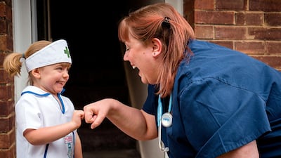 Jen, and her little girl, Florence.. Matt Utton and Jennifer O'Sullivan/NPG