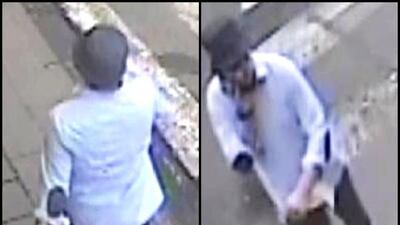 This image, taken from CCTV, shows the third suspect of the Brussels airport bombings during his escape after the blasts. Paris attacks suspect Mohamed Abrini has told Belgian police that the person pictured is him. Belgian Federal Police via AP