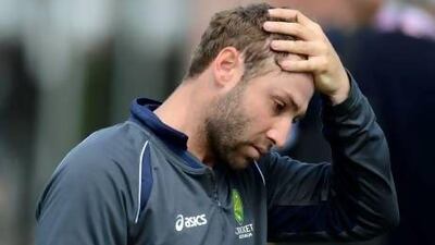 Phillip Hughes has been moved up and down Australia's batting line-up this year.