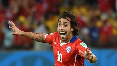 Jorge Valdivia has prior experience of UAE football having played at Al Ain for two years. William West / AFP