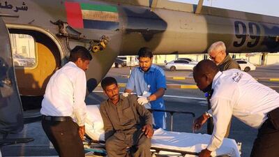 Man rescued after a snake bite in RAK. RAK Police