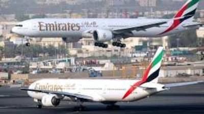 Emirates carried more passengers to help offset the fall in average ticket prices.