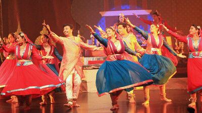 The Dubai-based Malhaar Choir, will celebrate the 100th birth anniversary of the legendary singer in their Hindi-Urdu production Haaye Akhtari, which will be staged at Madinat Theatre on September 18 and 19. Courtesy Malhaar Choir