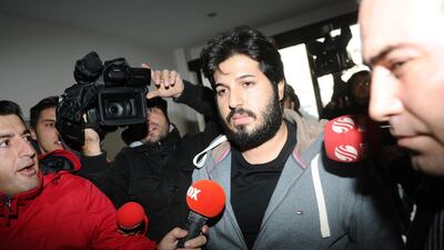 Gold mogul Reza Zarrab outlined the scheme that allowed Iran to avoid US sanctions that implicates Turkish government ministers. Ozan Kose / AFP
