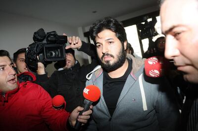 Gold mogul Reza Zarrab outlined the scheme that allowed Iran to avoid US sanctions that implicates Turkish government ministers. Ozan Kose / AFP