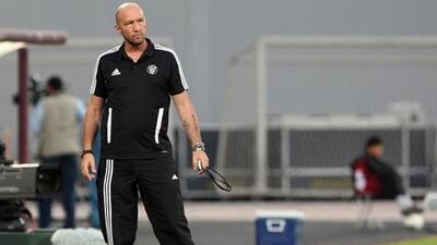 Walter Zenga was unhappy following Al Nasr's draw at Al Wahda.