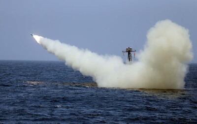 Anti-ship missiles are thought to be a top priority for Tehran. EPA