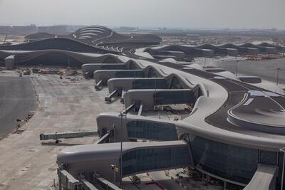 Midfield Terminal in Abu Dhabi has a high sustainability rating. Courtesy Abu Dhabi Airports