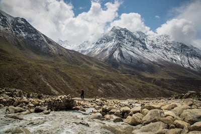 One of the spectacular mountain views from a hike around Mt Manaslu, Nepal. Stuart Butler