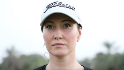 Ms Al Qubaisi at Abu Dhabi Golf Club.